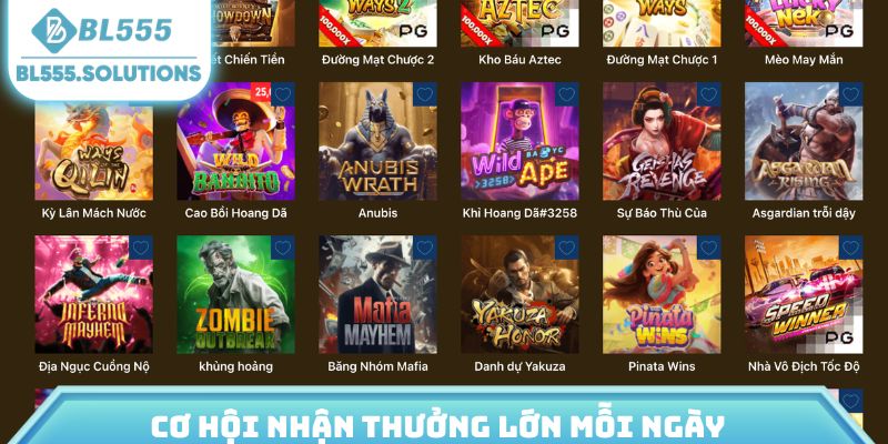 Cơ hội nhận thưởng lớn mỗi ngày